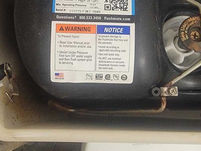 Toilet Pressure Flushing System Maintenance