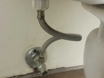 Toilet Water Supply Line Installation