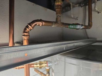 Water Heater Line Replacement 1
